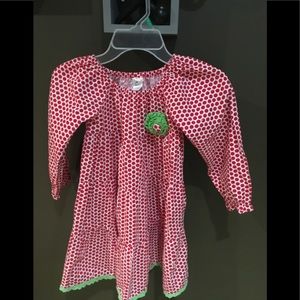 Girls polka dot dress by beehave size 4T